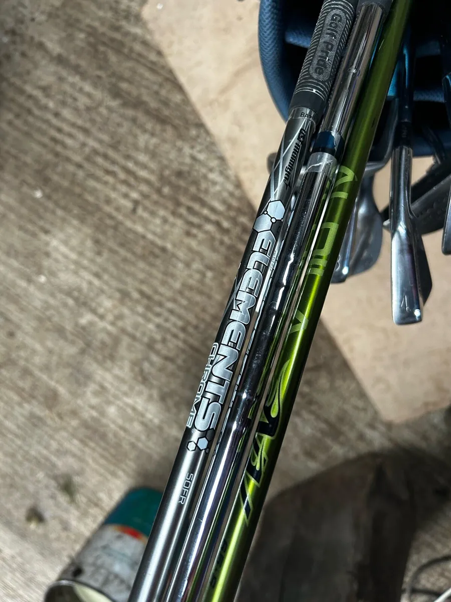 Golf Clubs and Bag - Image 2