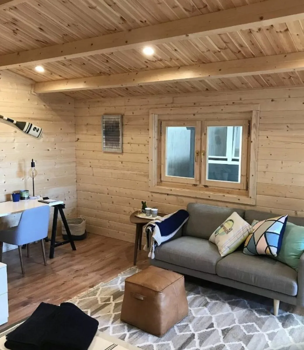 Ecohome Log Cabins Garden Room Linus 4m x 3m - Image 2