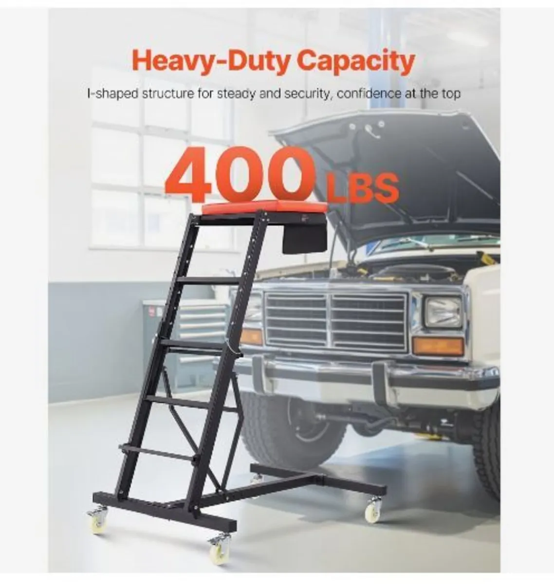 Automotive Creeper, with Adjustable Height - Image 3