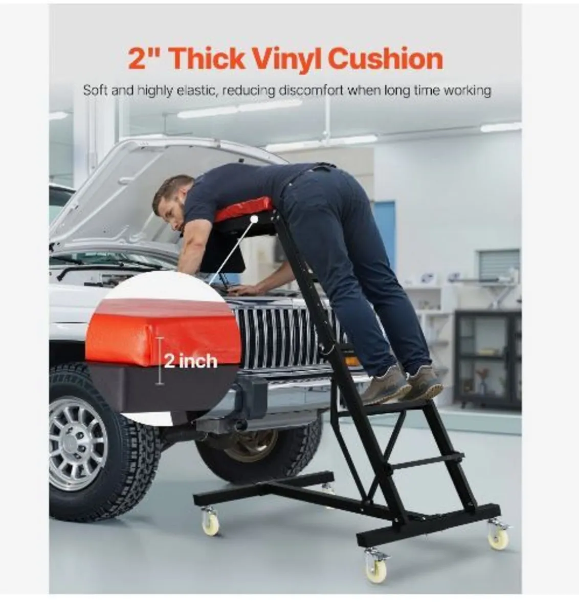 Automotive Creeper, with Adjustable Height - Image 4