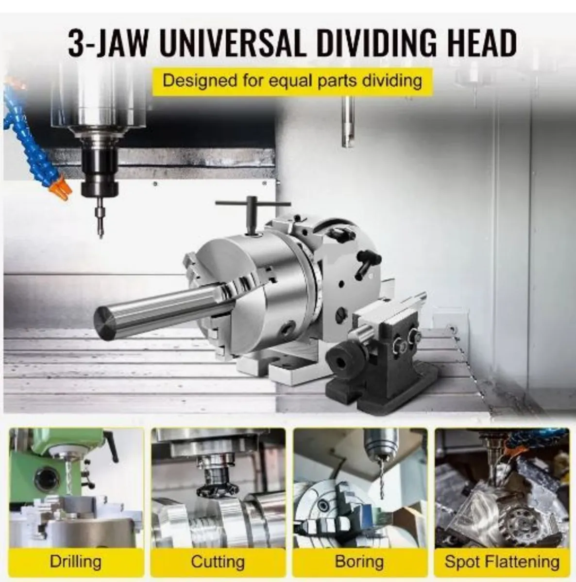 BS-0 Precision Dividing Head, Horizontal Dividing - Image 3