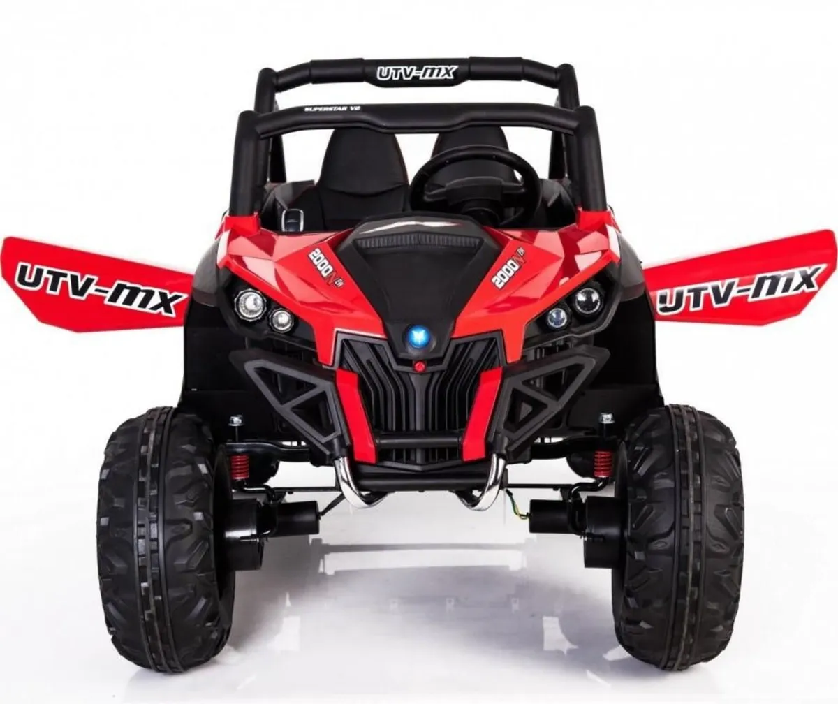 Ground Commander 24V Electric Ride On Buggy Red - Image 3