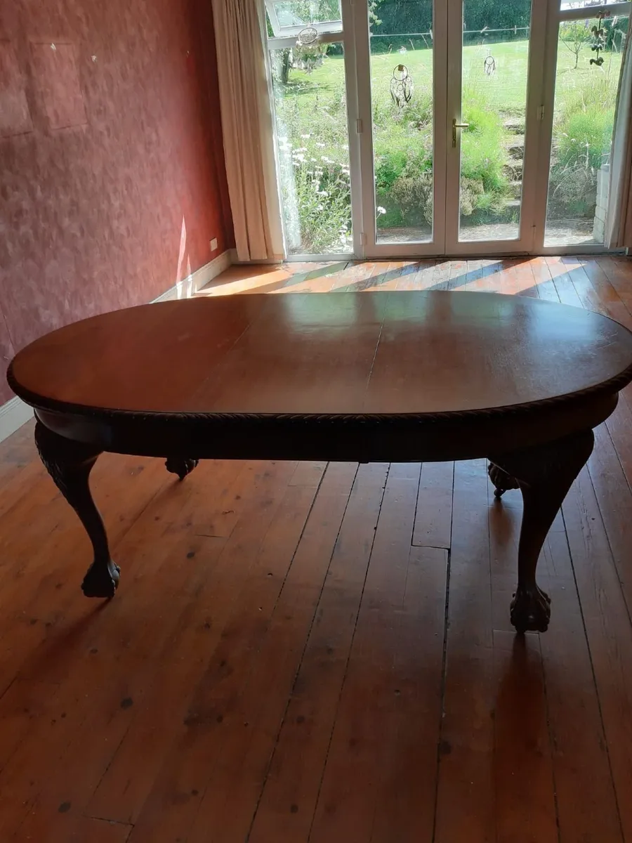 Antique dining table - Image 4