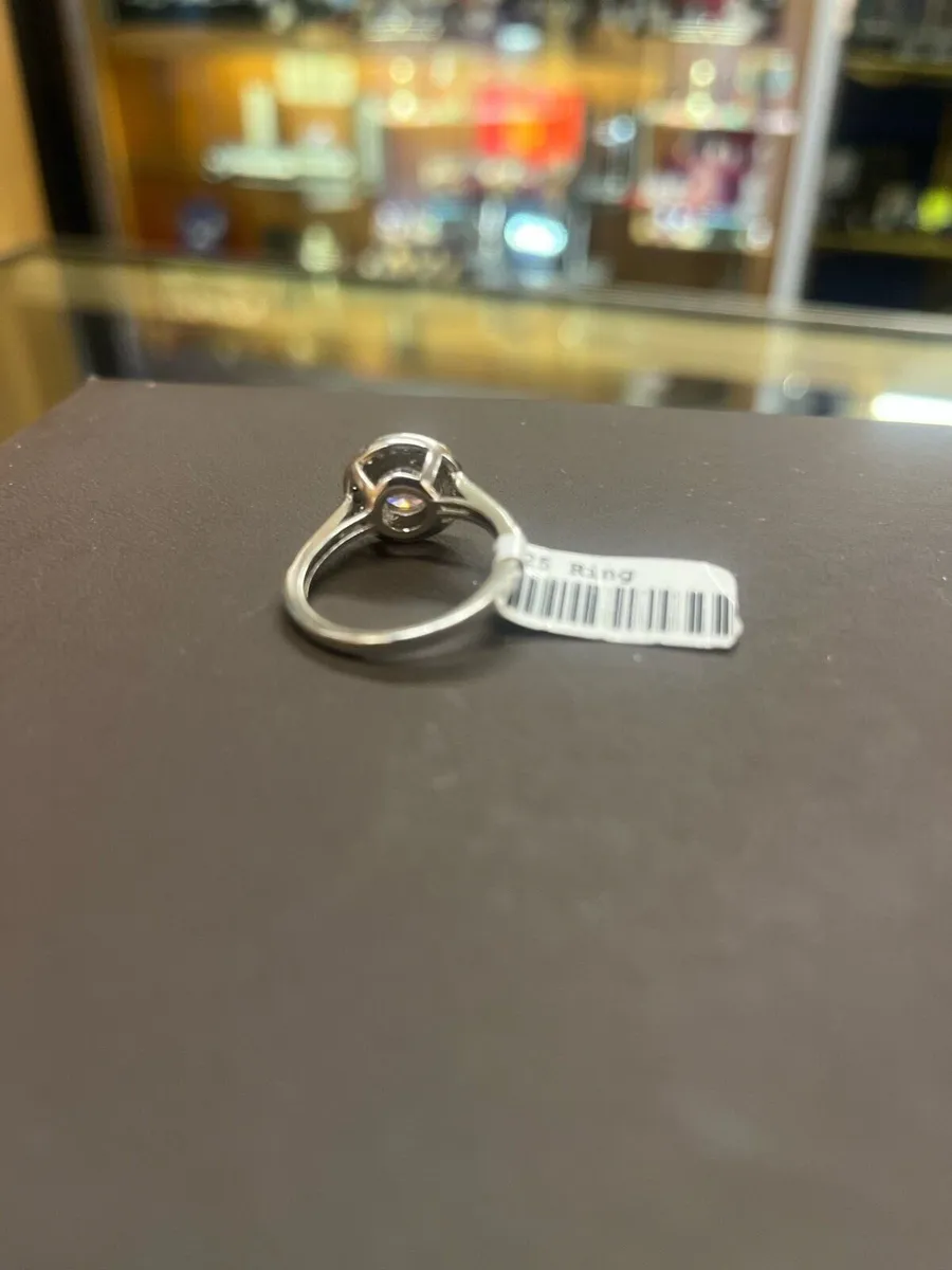 925 silver CZ ring - Image 3