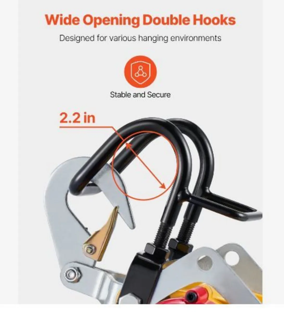 2-in-1 Electric Hoist Winch, 1100 lbs Capacity - Image 4