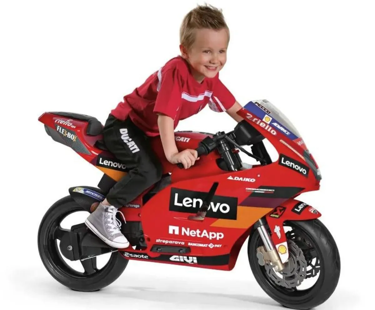 Peg Perego Ducati Desmosedici GP 12V Motorbike - Image 1