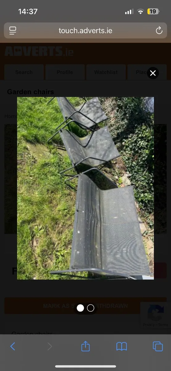 Garden chairs free - Image 2