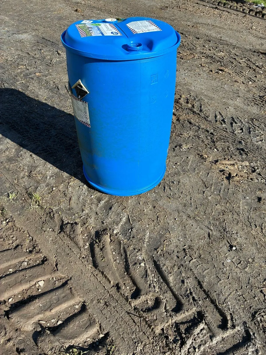 Blue barrels
