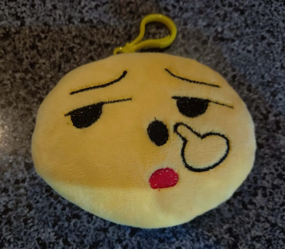 Soft Emojis & Flower Keyrings (new & used). - Image 1