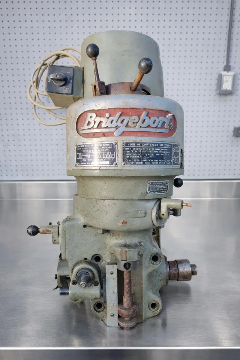 Harrison M250 lathe- Single phase motor included - Image 2