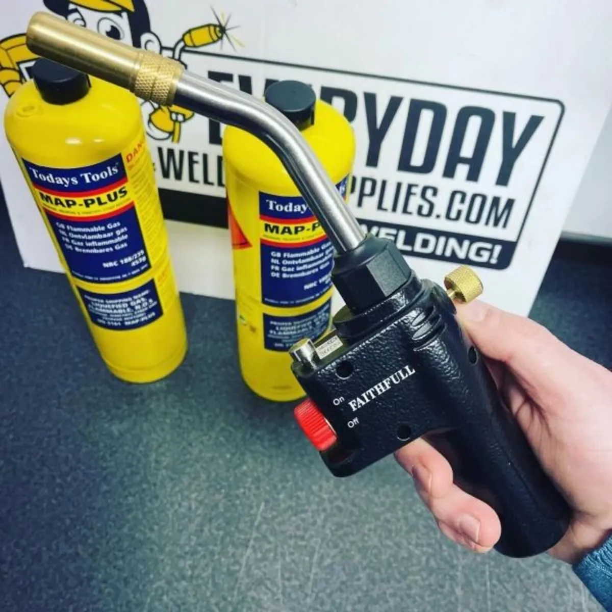 Faithfull Quick Pro Auto Power Torch CGA600 PLUS - Image 4