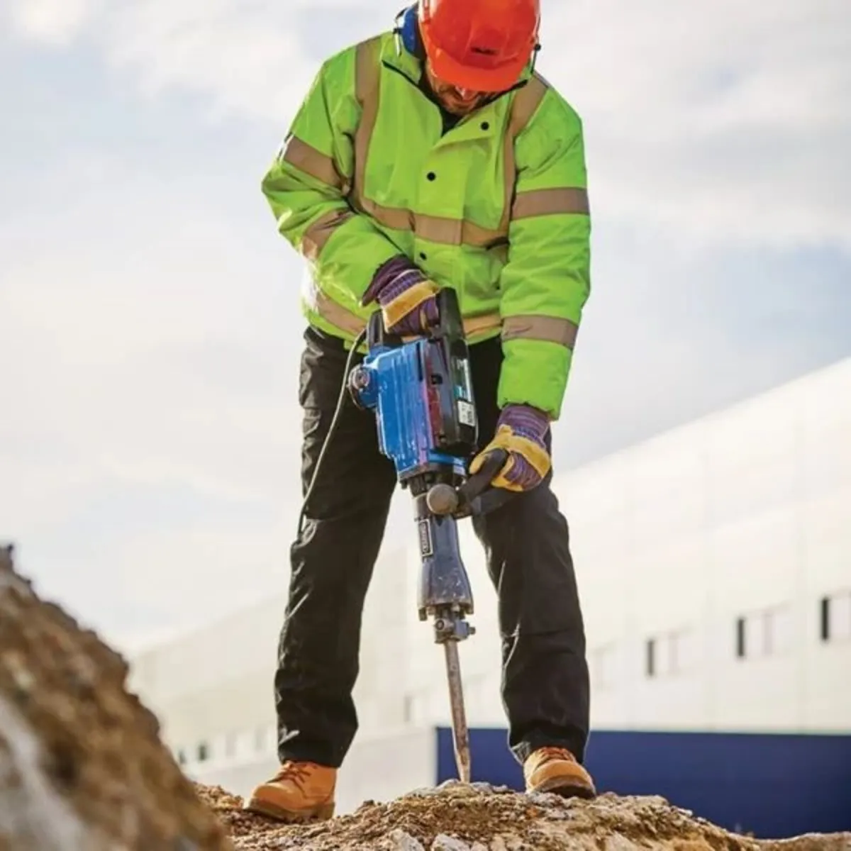 Draper 14kg Kango Demolition Hammer / Hex Breaker - Image 4