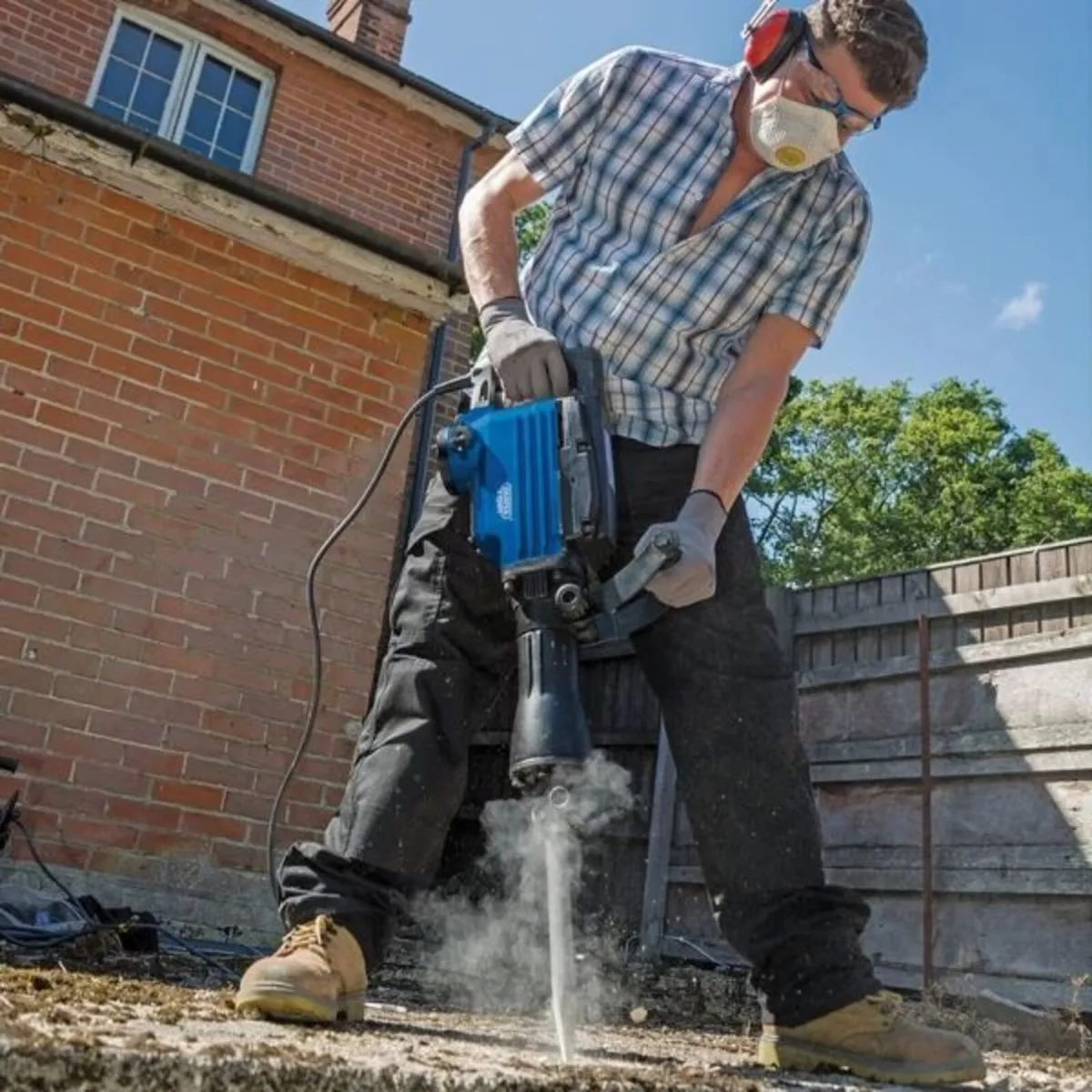 Draper 14kg Kango Demolition Hammer / Hex Breaker - Image 3