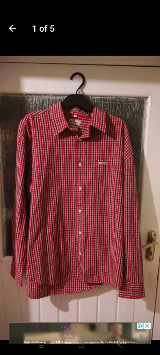 Men's Gasoline long sleeves Shirt, with front pock - Image 1