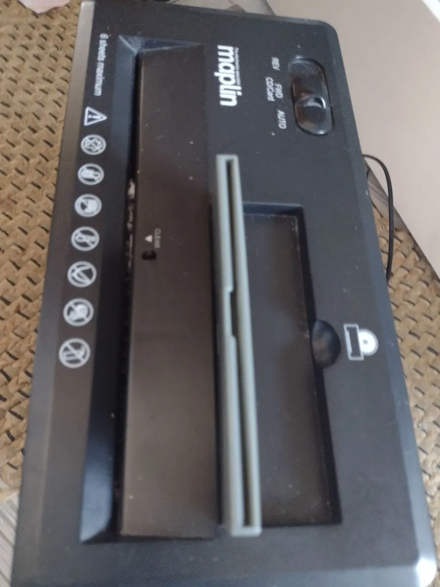 Maplin Home office shredder - Image 2