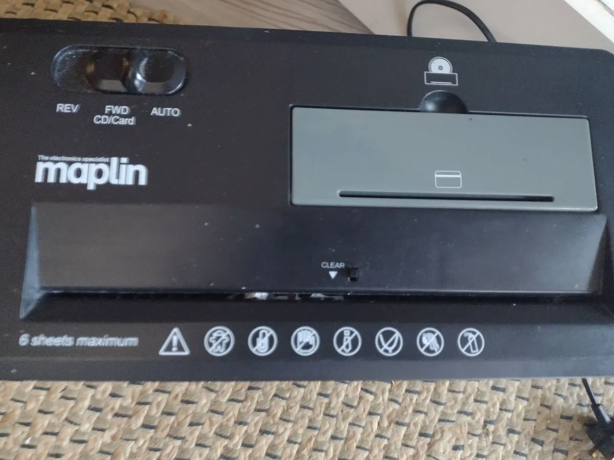 Maplin Home office shredder - Image 1