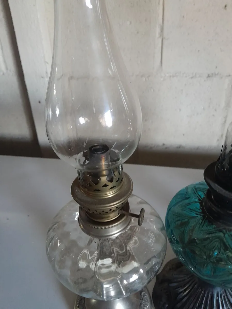Four  oil lamps - Image 3