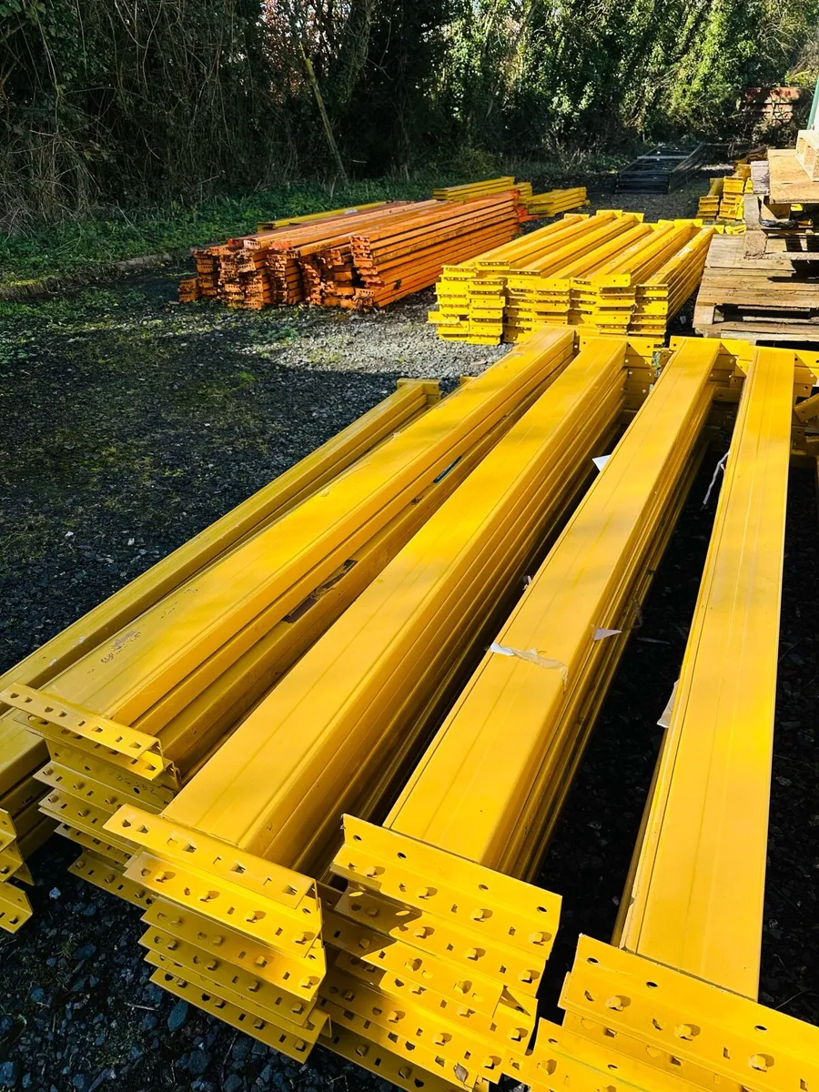 PALLET RACKING LARGE QUANTITY AVAILABLE - Image 2