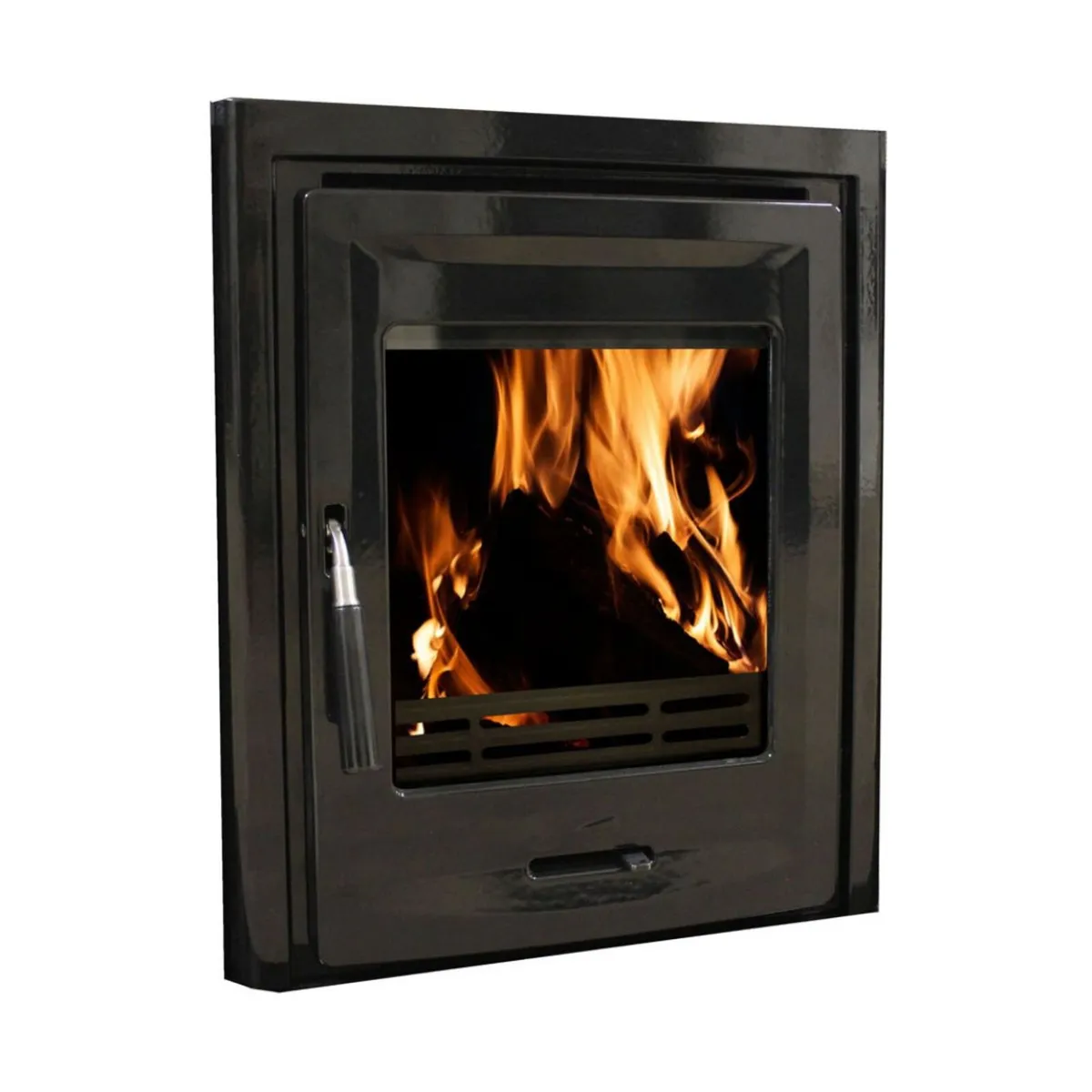 HD 5 Black Enamel Insert Stove - Image 4