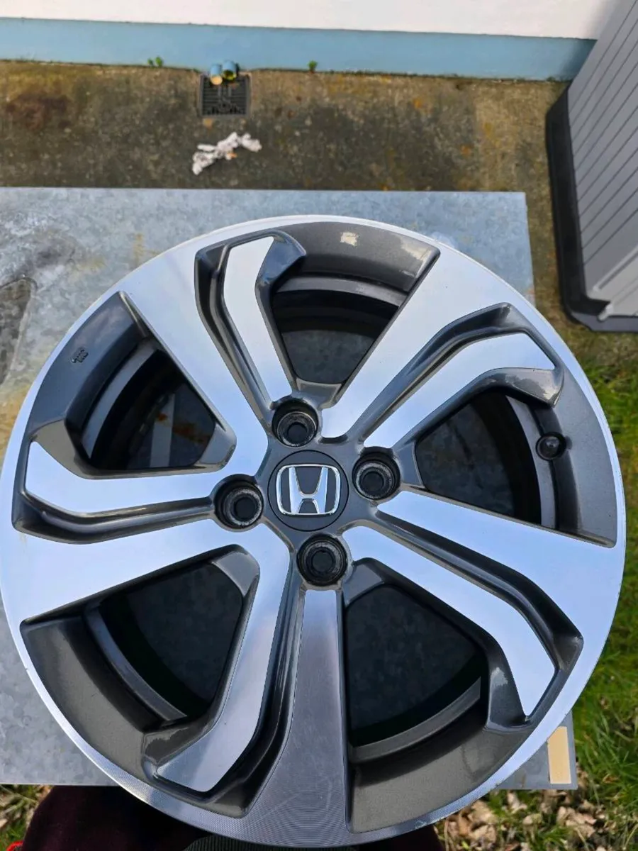 16" OEM Honda Diamond Cut Alloy Wheels (Set of 4) - Image 4