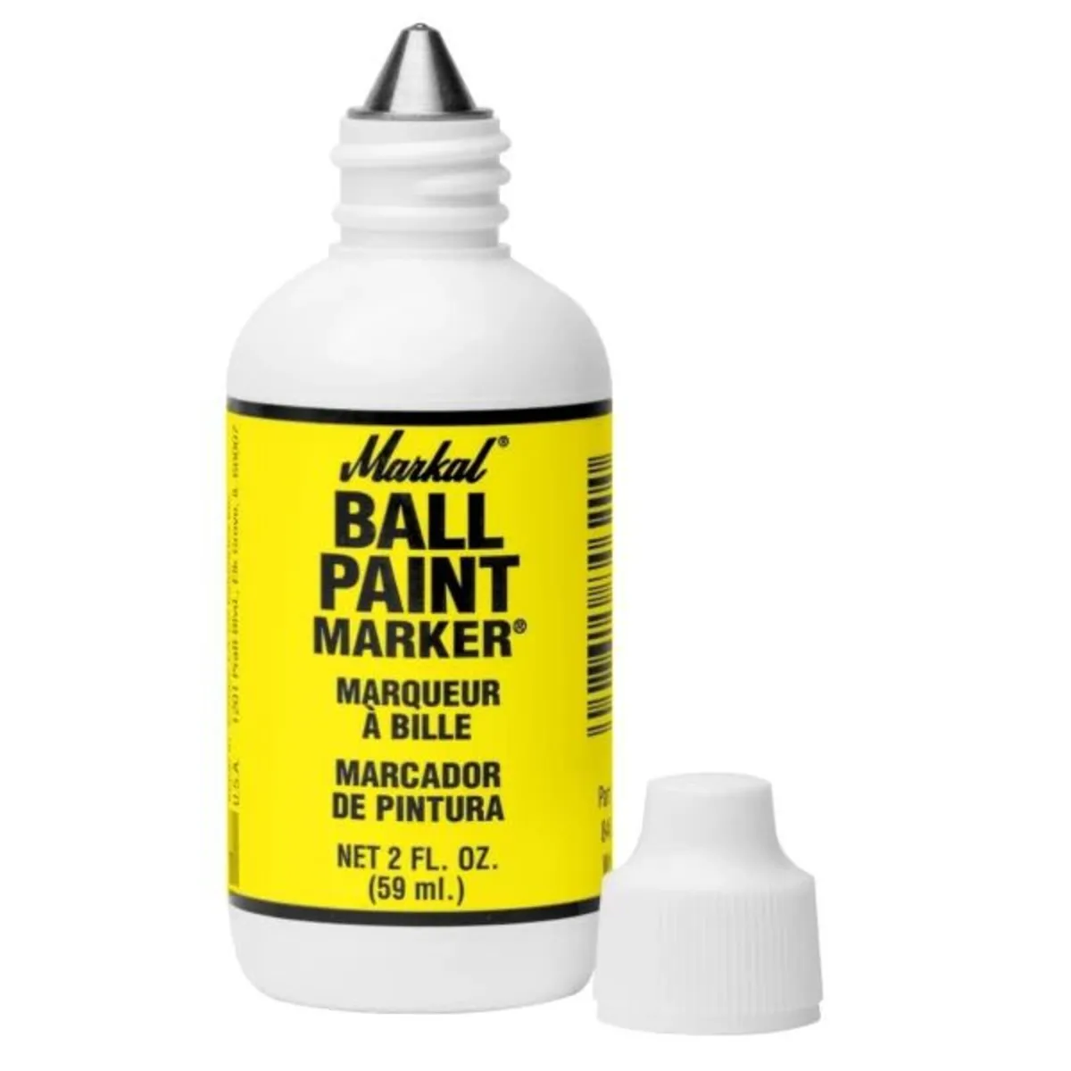 Markal Ball Liquid Paint Marker - Yellow (084621) - Image 1