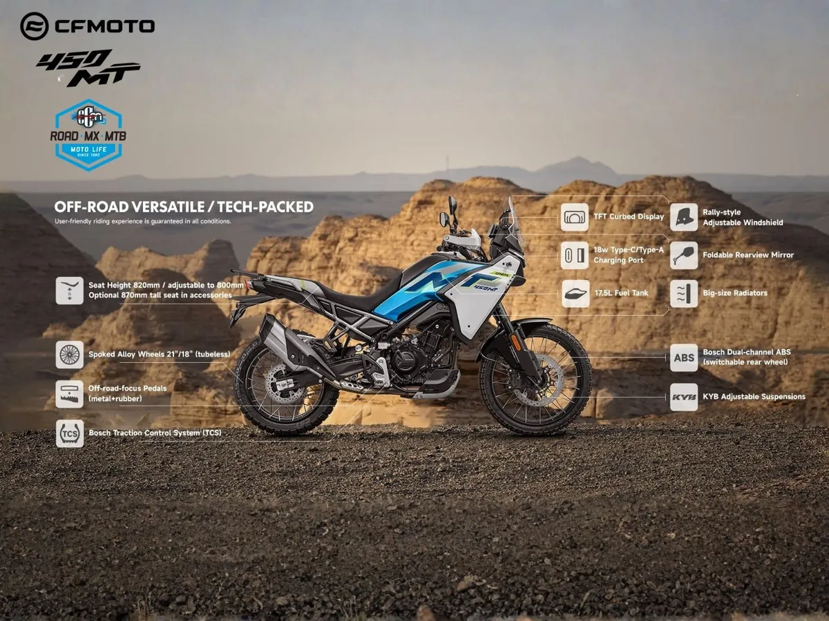 2026 CFMoto 450 MT - Arriving this month - Image 2