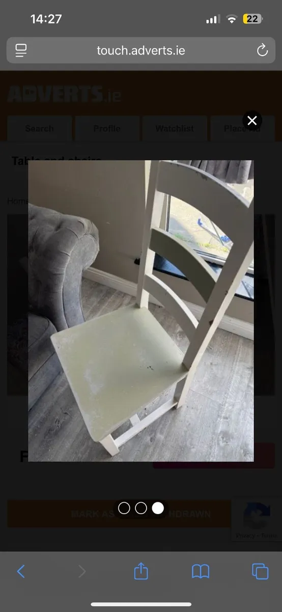 Table and chairs free - Image 3