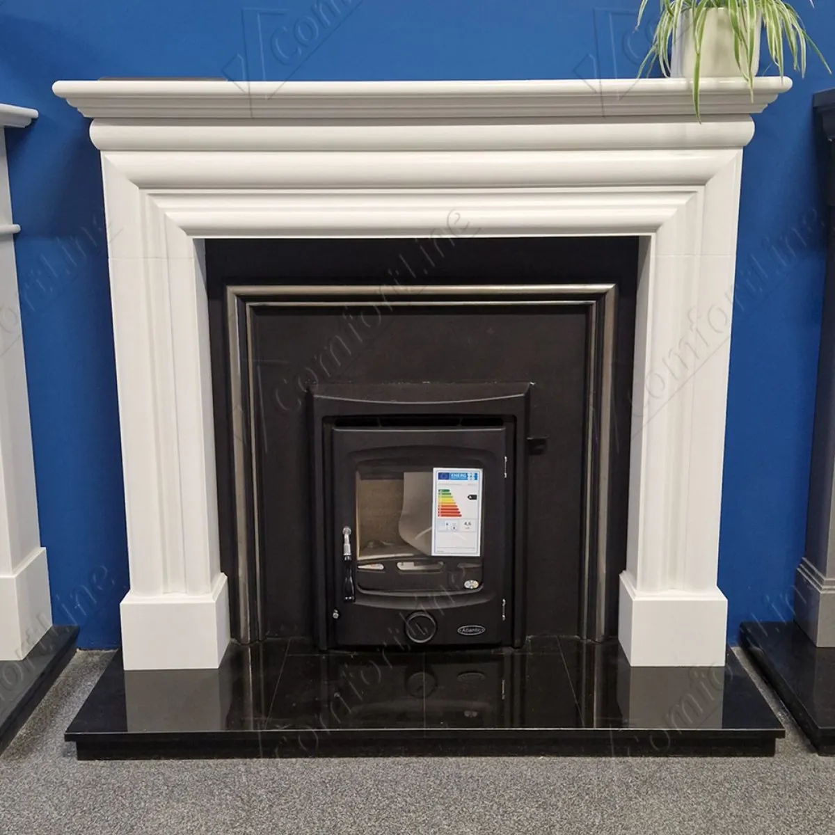 Atlantic Bay 5 kw insert cast iron stove - Image 1