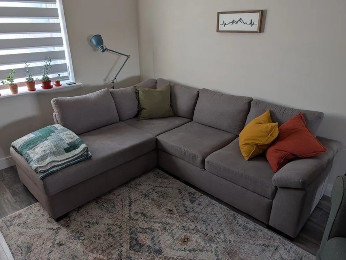 Home Gallery Corner Sofa Bed with Storage - Excellent Condition - Image 1