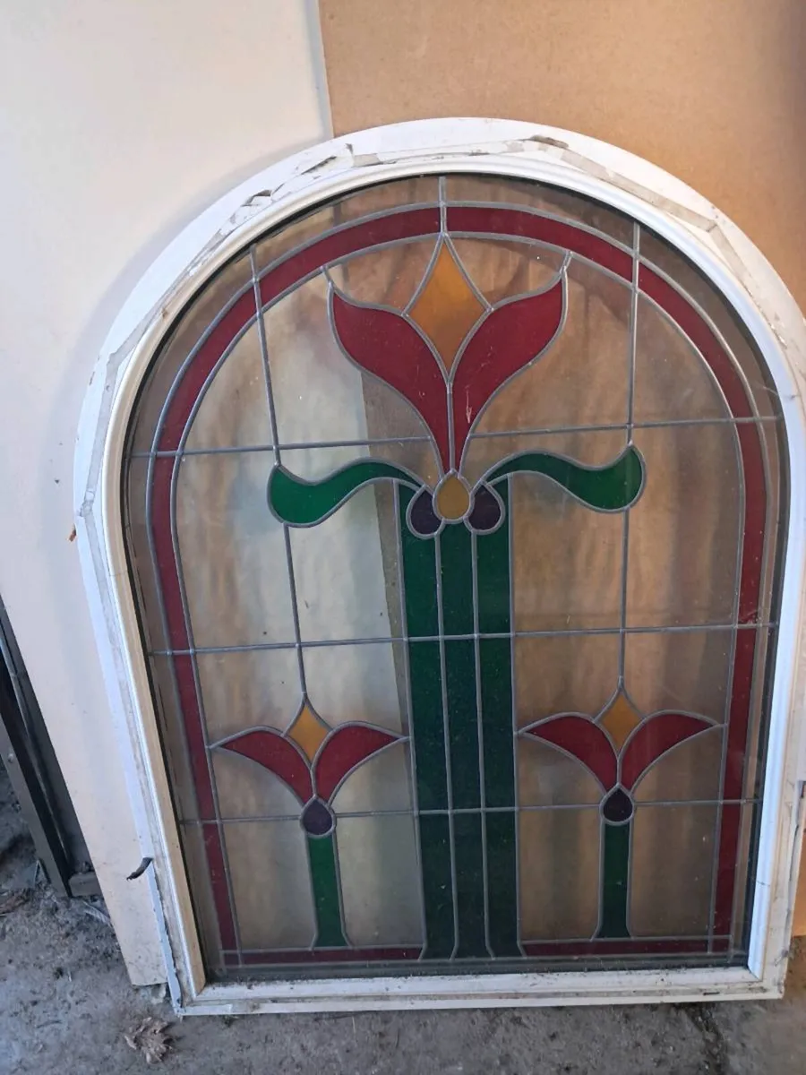 Modern stained glass window - Image 1