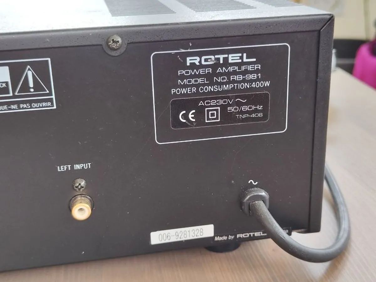 Rotel RB-981 - Image 4