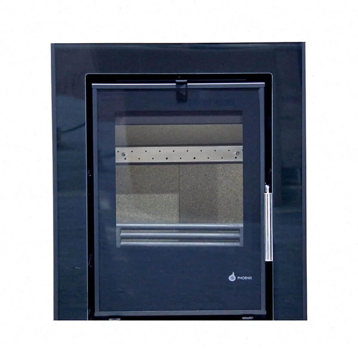 Phoenix Sapphire 6 KW glass fronted cassette stove - Image 2