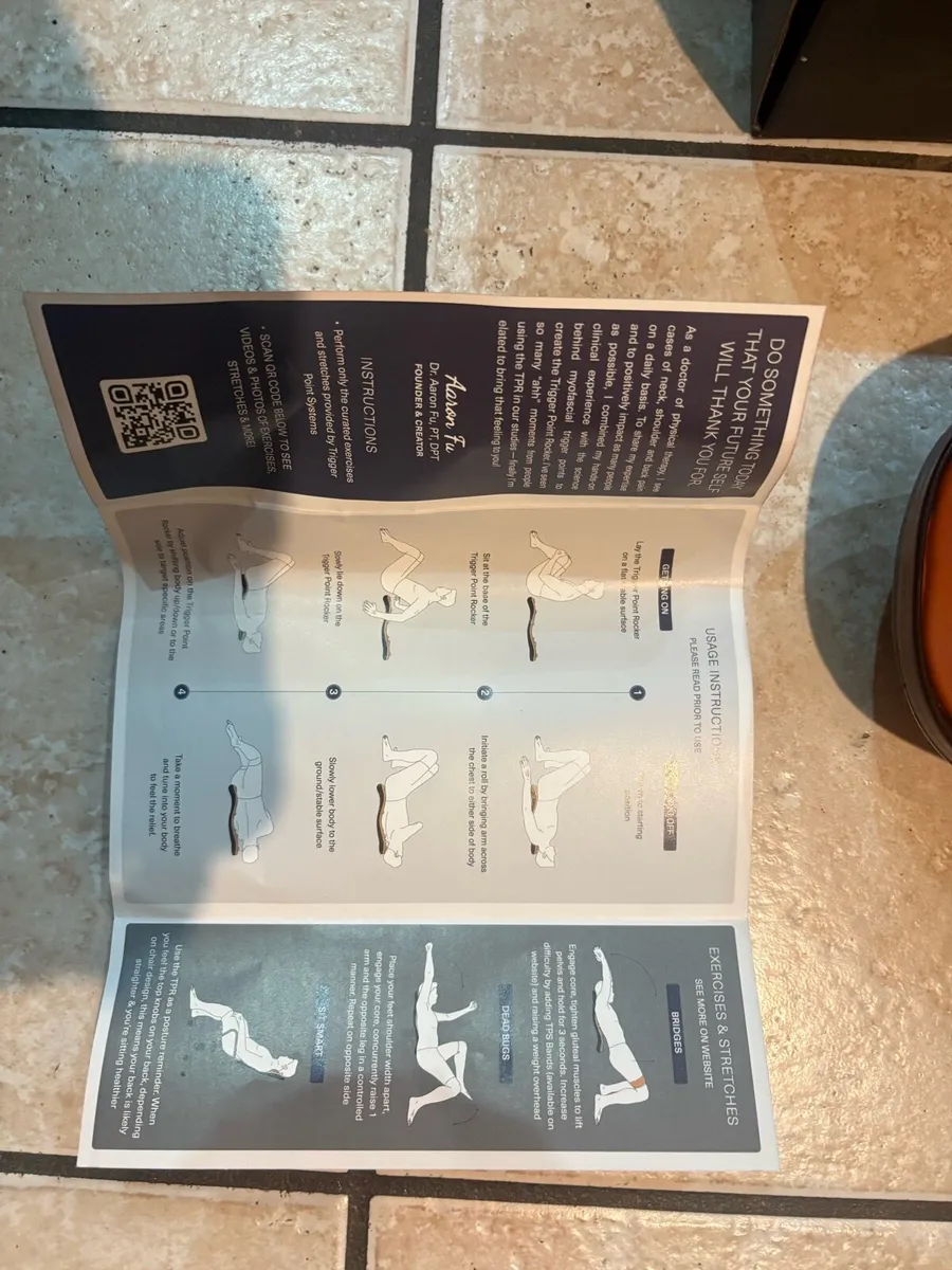 Back Rocker Trigger Point Therapy, Rehab, Physio, - Image 3