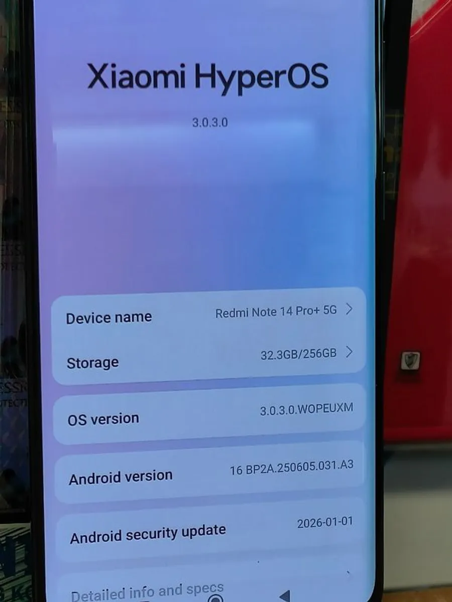 Redmi Note 14 Pro+ 5G Midnight Black 256GB Dual Sim Unlocked Sim Free (Mint Condition) - Image 4