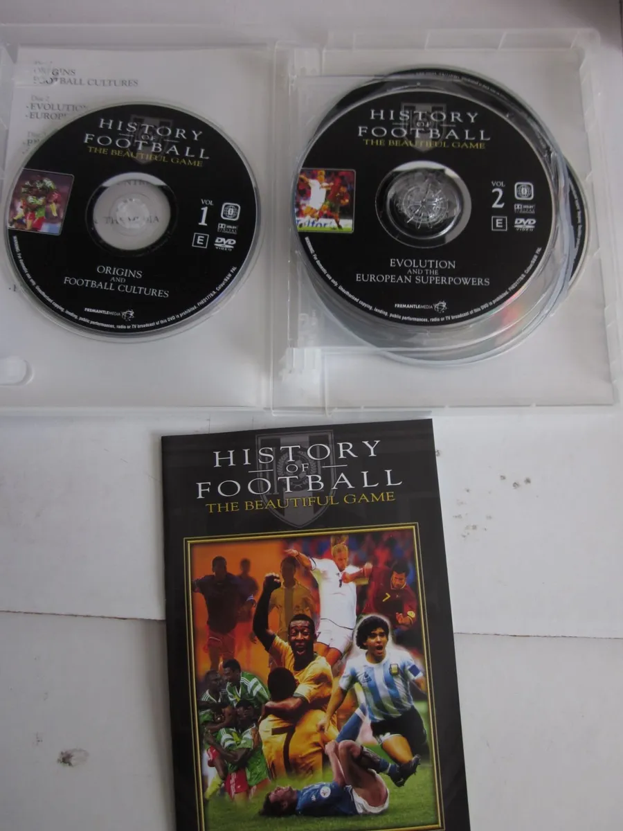 History of Football The Beautiful Game DVD's 7 - Image 2