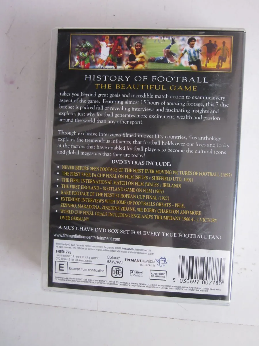 History of Football The Beautiful Game DVD's 7 - Image 4