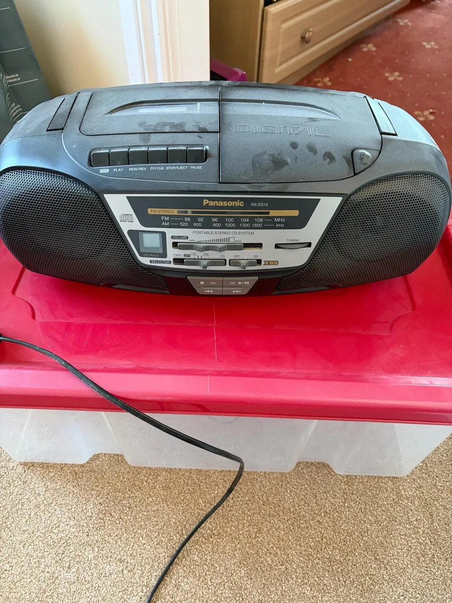 Panasonic Portable Stereo CD/Radio System - Image 1