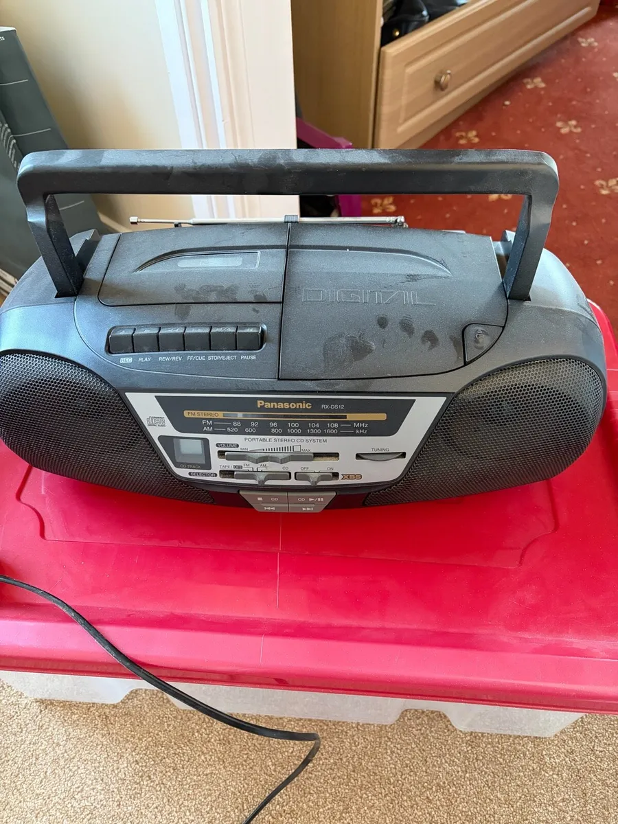 Panasonic Portable Stereo CD/Radio System - Image 2