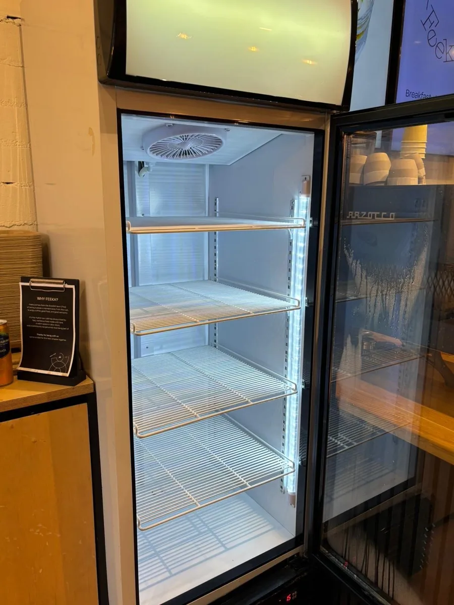 Colding Upright Glass Fridge - Image 1