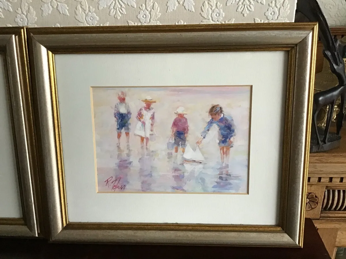 Impressionistic Style Print by R. Tolan. - Image 2