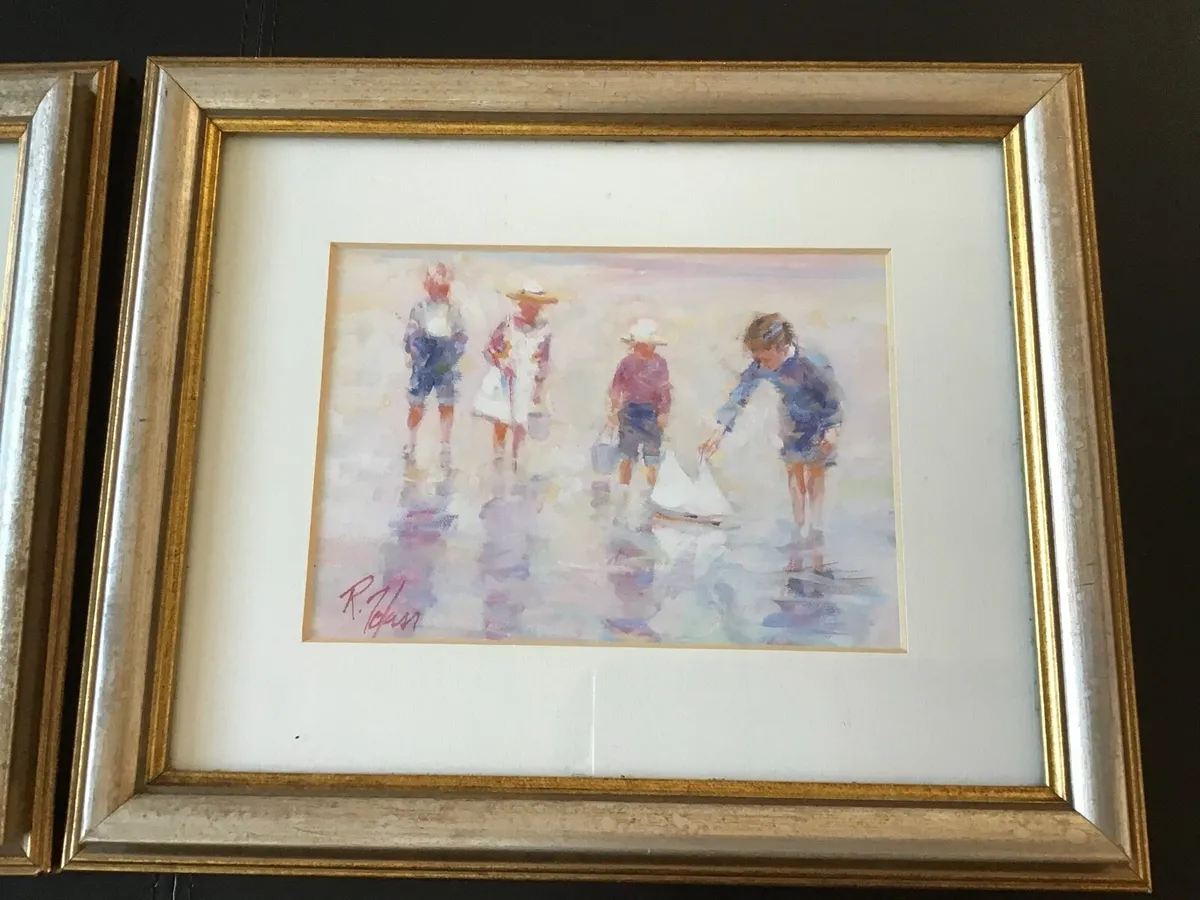 Impressionistic Style Print by R. Tolan. - Image 3