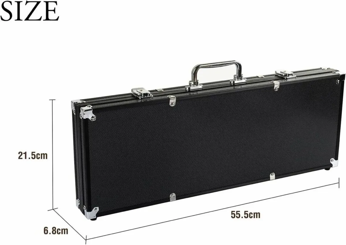 Texas Holdem Poker Chips Set with Aluminum Case - Image 2