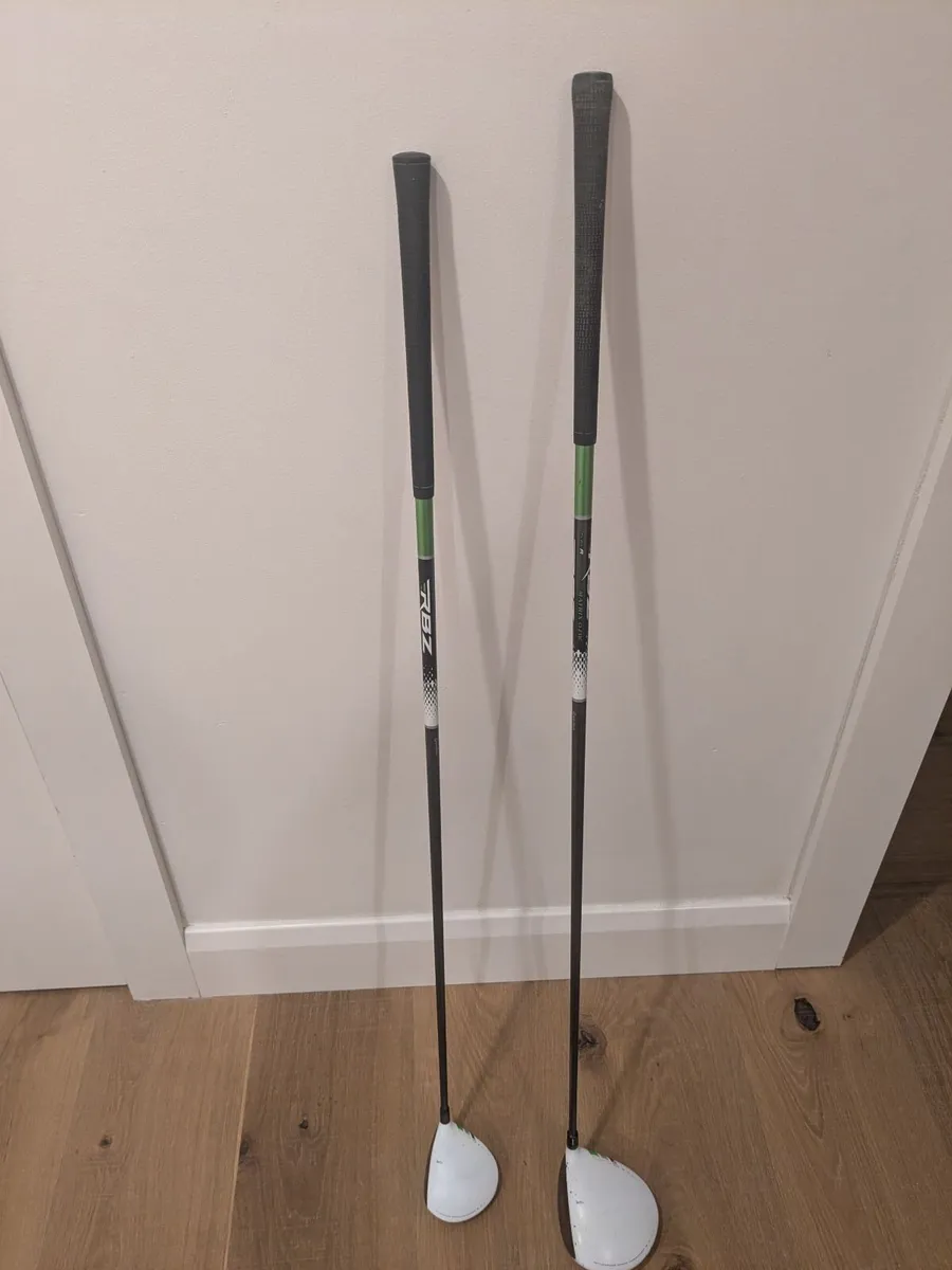 Left handed TaylorMade RBZ Driver & 3 Wood - Image 2