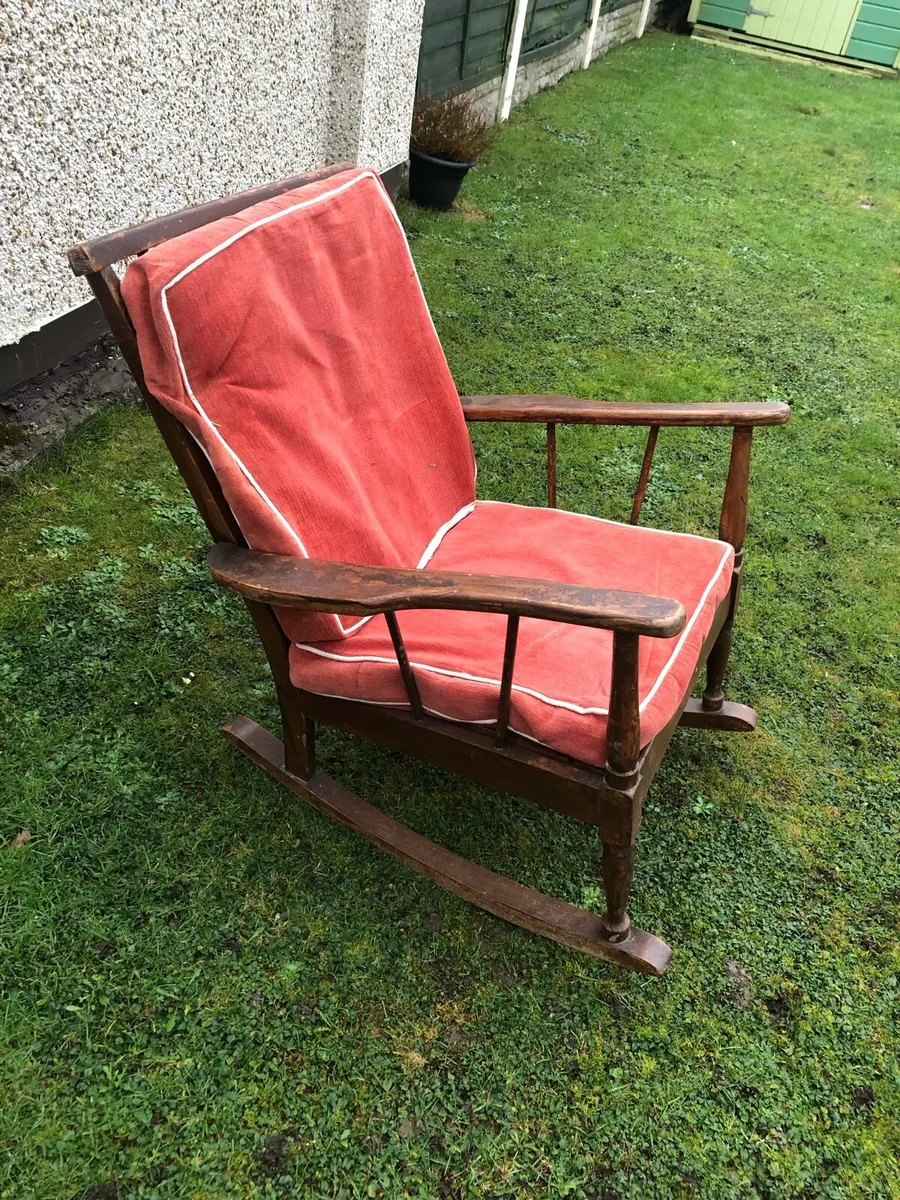 Vintage Rocking Chair - Image 3