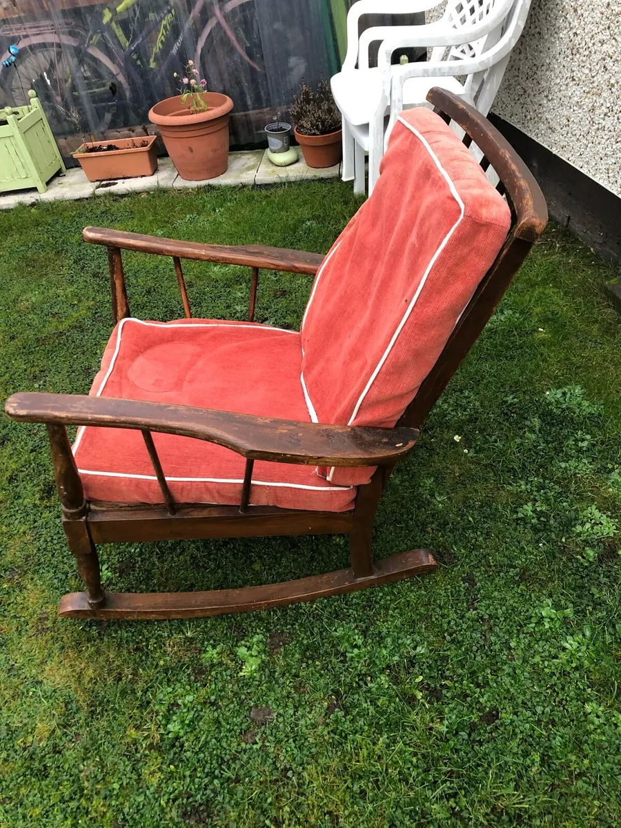 Vintage Rocking Chair - Image 4
