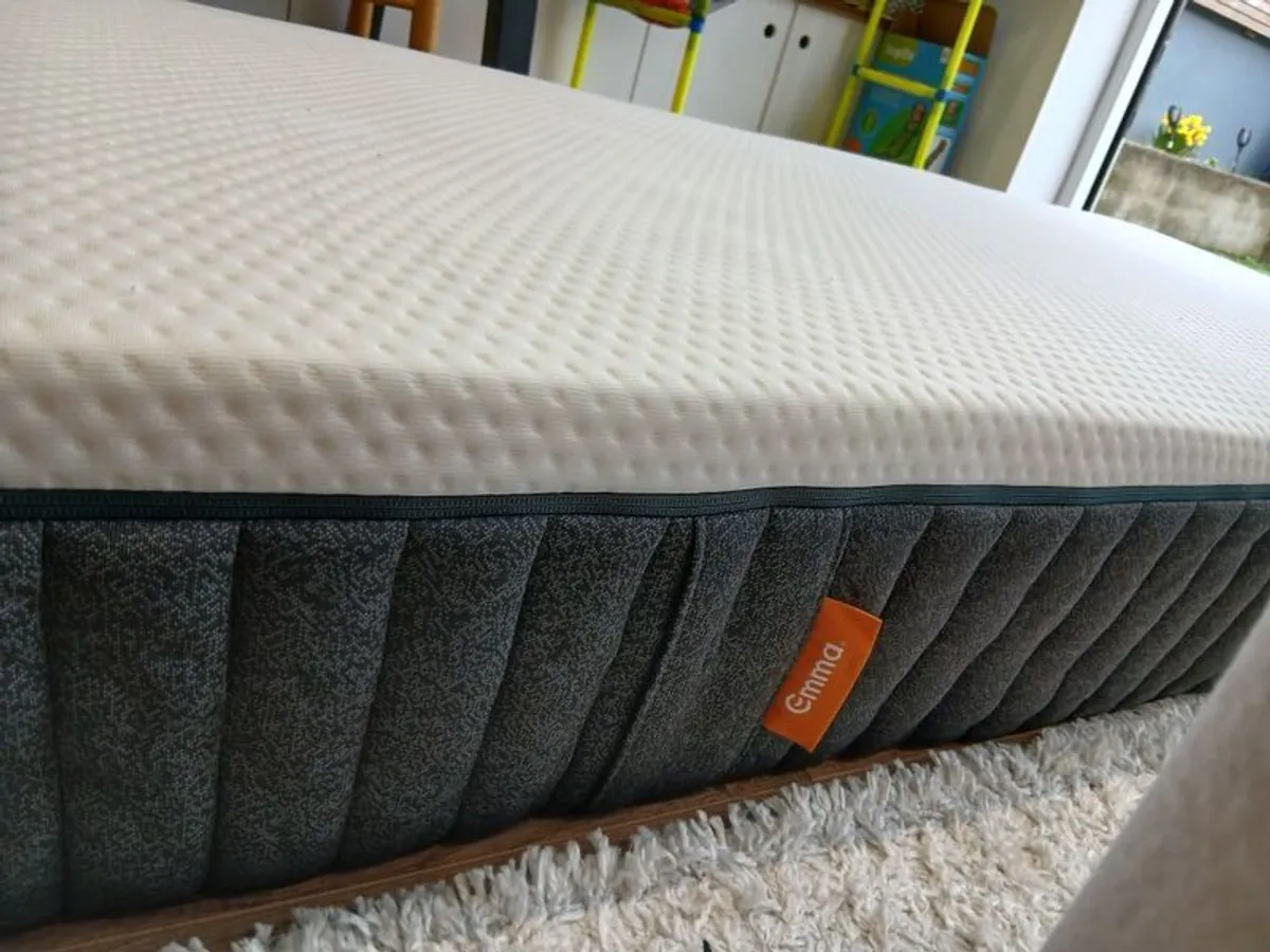 High sleeper bed and Emma single mattress - Image 2