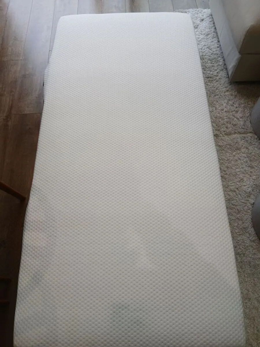 High sleeper bed and Emma single mattress - Image 3