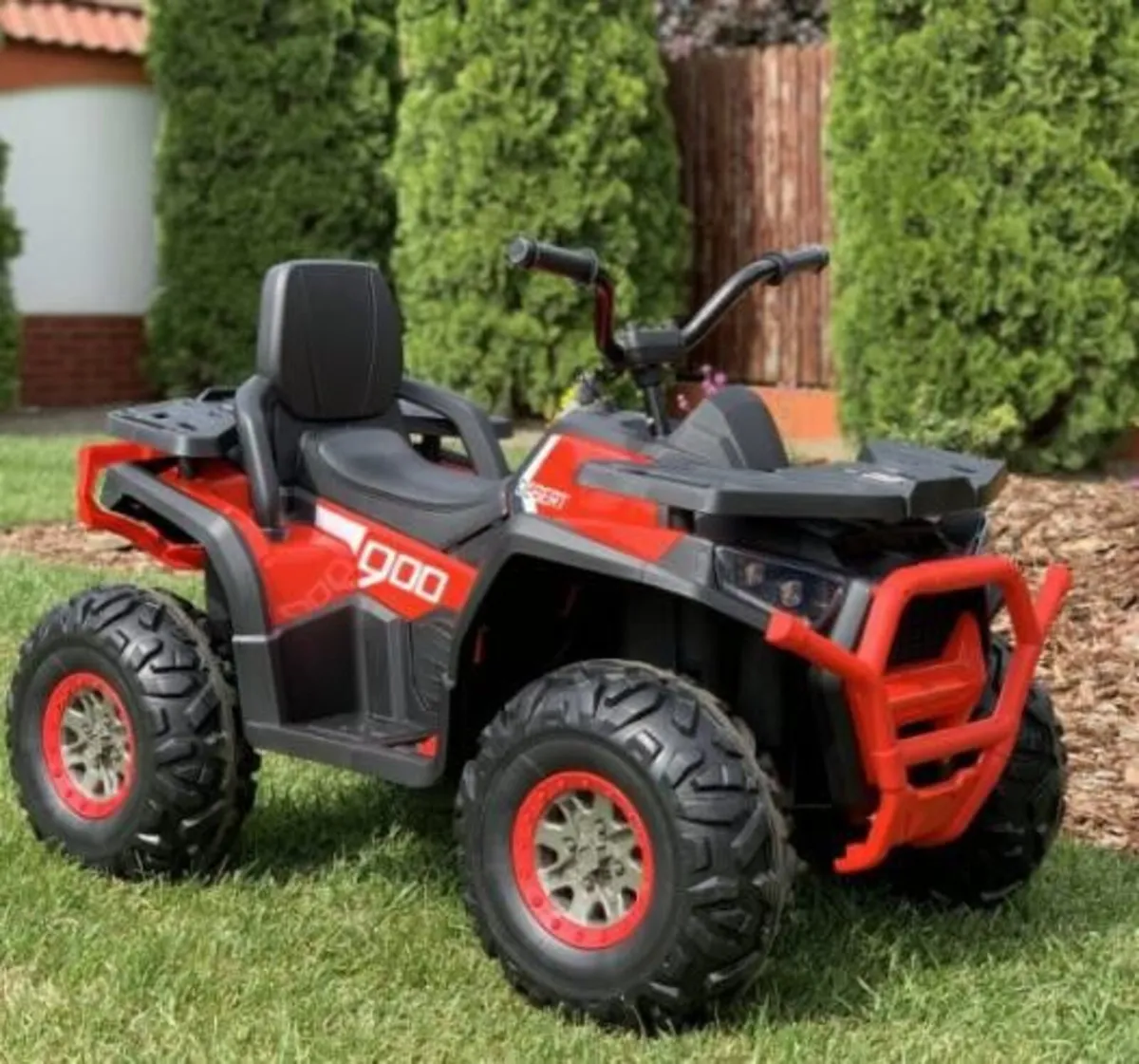 Desert Commander 24V Electric Ride On Quad Red - Image 2