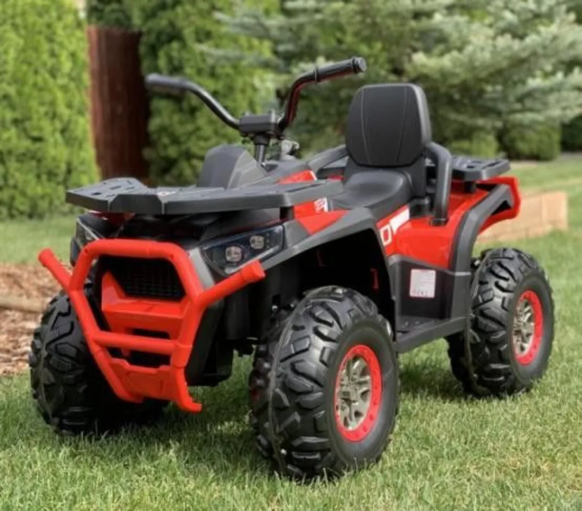 Desert Commander 24V Electric Ride On Quad Red - Image 4