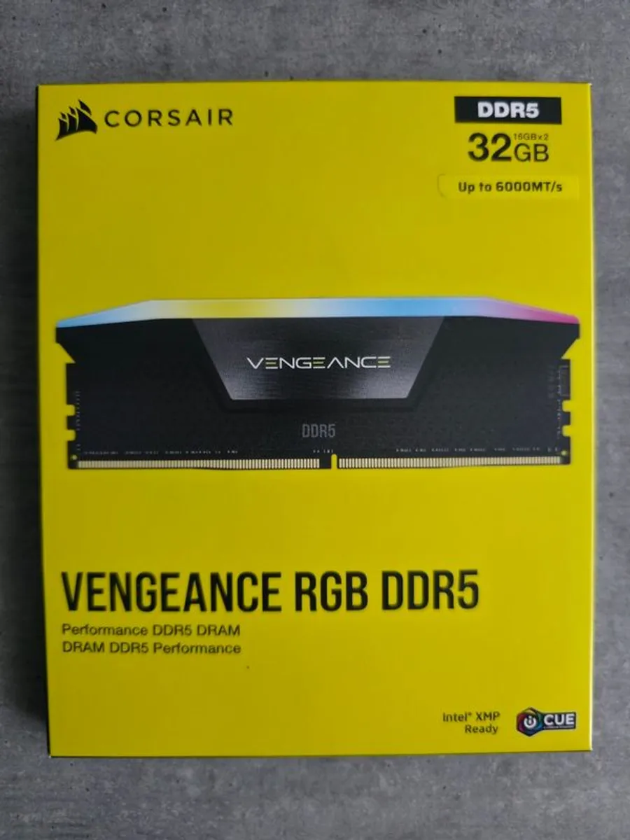 Corsair Vengeance RGB DDR5 RAM  32GB Brand New - Image 1